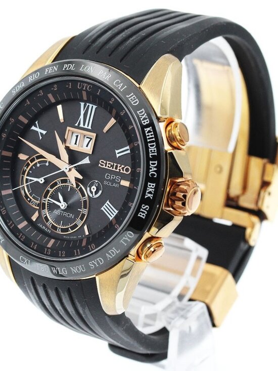 SEIKO Astron SBXB153/8X42-0AE0-3 GPS black Dial Solar Powered Radio Men\'s_949186 main image 5